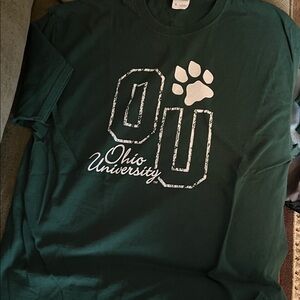 Gildan Dark Green Ohio University Tee